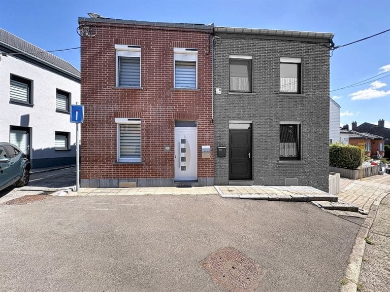 Maison 3 façades rénovée avec terrasse ensoleillée à Romsée